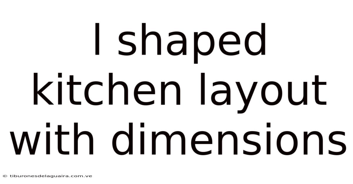 L Shaped Kitchen Layout With Dimensions