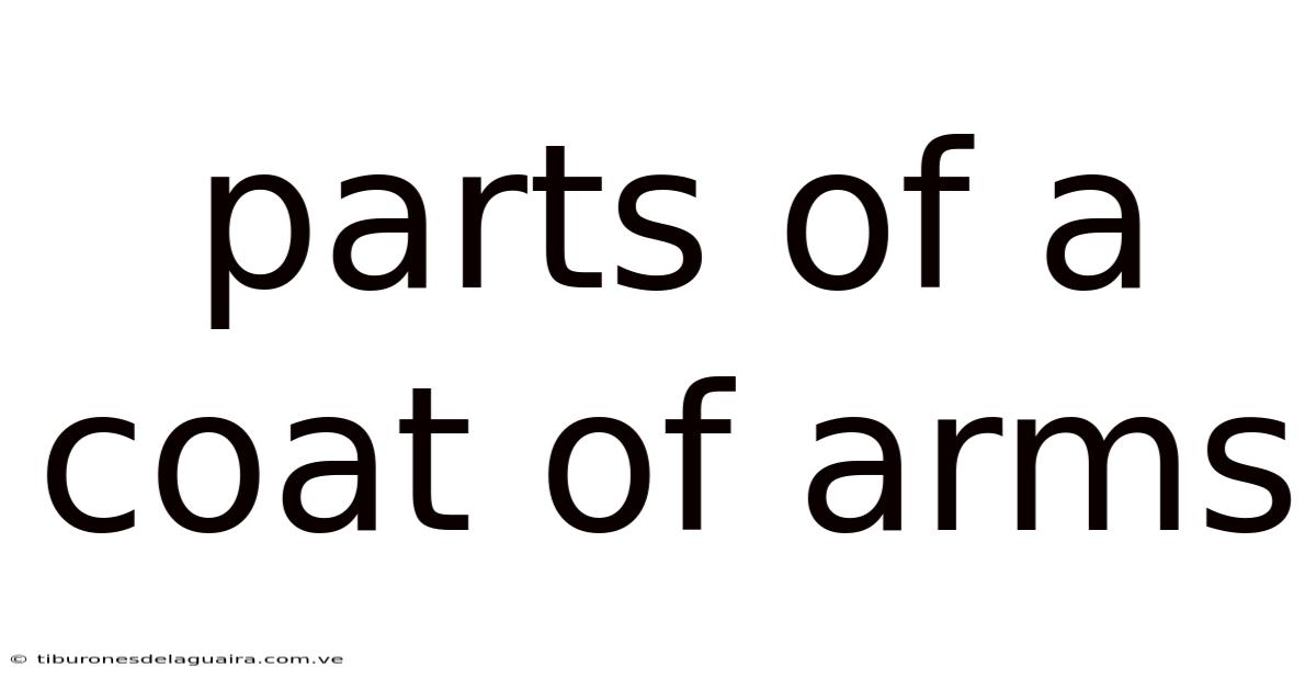 Parts Of A Coat Of Arms